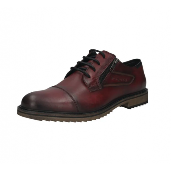 Bugatti Shoes Dark Red