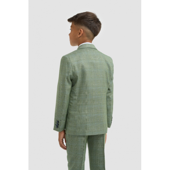 Boys Caridi Sage Three Piece Suit