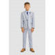 Boys Caridi Sky Three Piece Suit