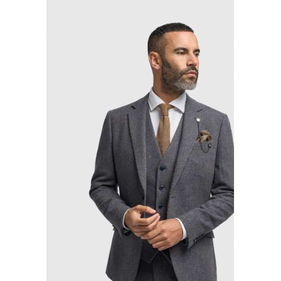 Thomas Savoy Tweed Three Piece Suit