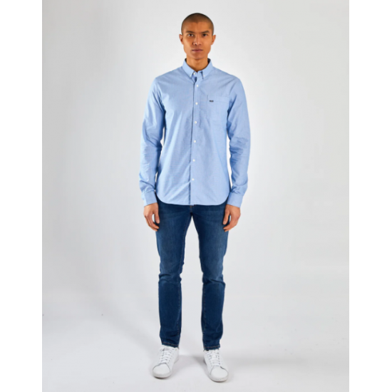 Jenk LS Shirt Blue