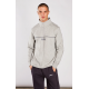 Allen Half Zip Dragon Grey Marl