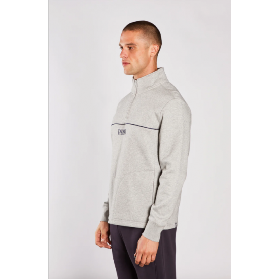 Allen Half Zip Dragon Grey Marl