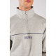 Allen Half Zip Dragon Grey Marl