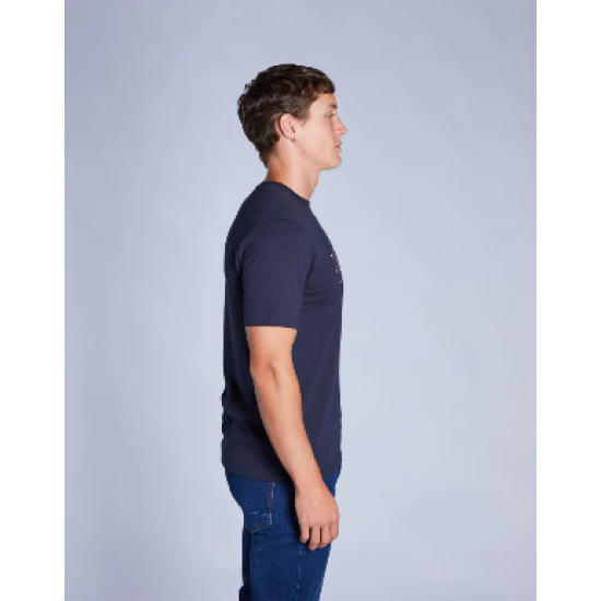 Diesel  Duncan Tee Salute Navy