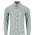 Long Sleeve Check Pattern Casual Shirt – Green / White