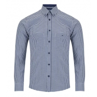 Daniel Grahame Drifter Shirt - Navy/White