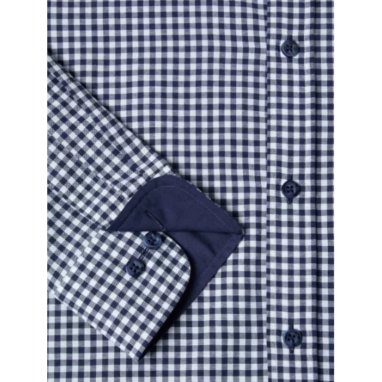 Daniel Grahame Drifter Shirt - Navy/White