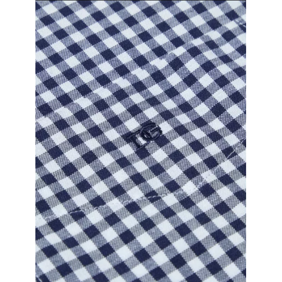 Daniel Grahame Drifter Shirt - Navy/White
