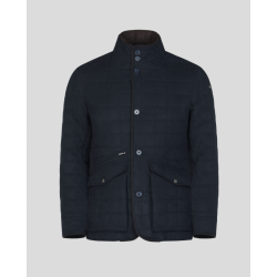 Glenveigh Quilted Jacket in Navy