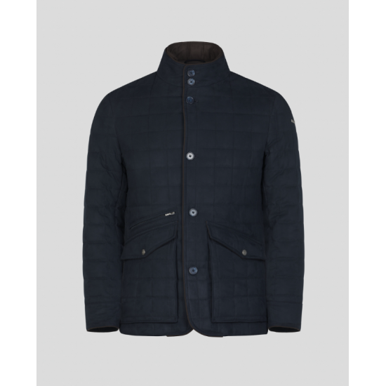Glenveigh Quilted Jacket in Navy