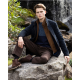 Glenveigh Quilted Jacket in Navy