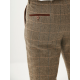 TED - Tan Tweed Check Three Piece Suit TED - Tan Tweed Check Three Piece Suit