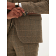 TED - Tan Tweed Check Three Piece Suit TED - Tan Tweed Check Three Piece Suit