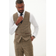 TED - Tan Tweed Check Three Piece Suit TED - Tan Tweed Check Three Piece Suit