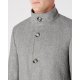 Remus Uomo Mens Overcoat Grey Jonah