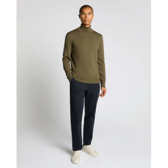 Roll Neck Cotton Sweater