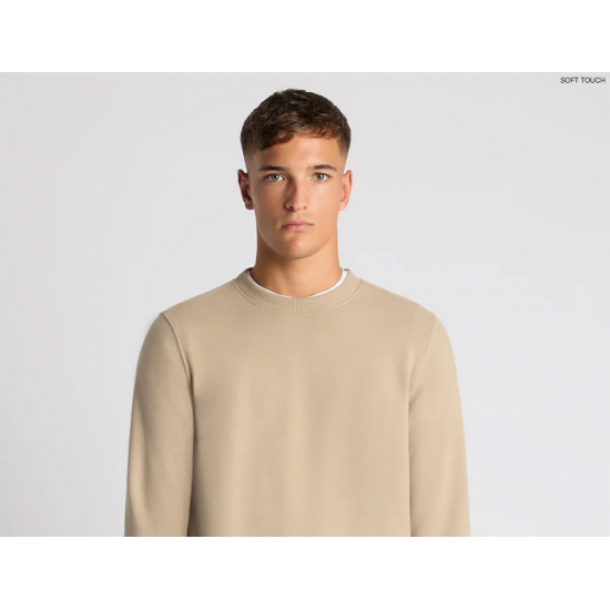 Tapered Fit Soft Touch Cotton-Blend Sweatshirt
