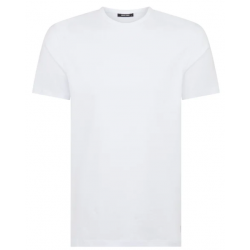 Tapered Fit Cotton-Stretch T-Shirt