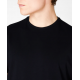Tapered Fit Cotton-Stretch T-Shirt Navy