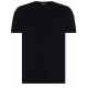 Tapered Fit Cotton-Stretch T-Shirt Navy