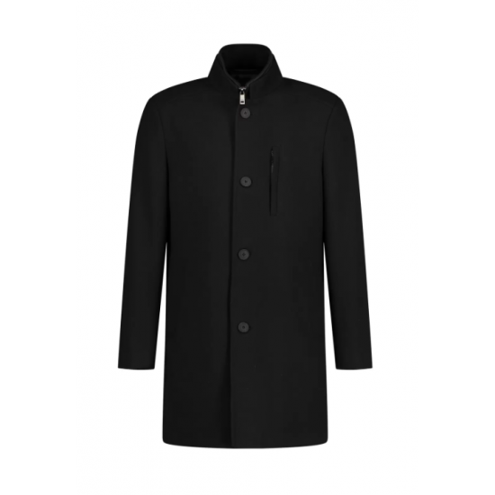 Roy Robson Overcoat Black 