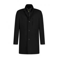 Roy Robson Overcoat Black 