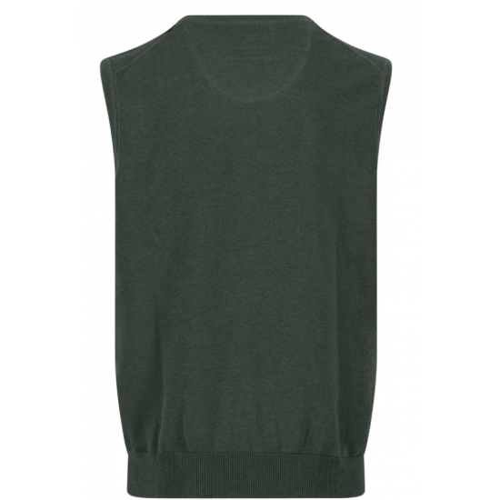 V-neck cotton sleeveless