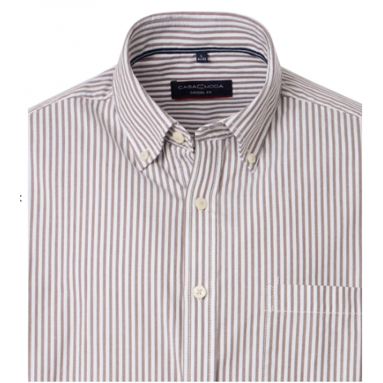 Stripe Casual Shirt Green Stripe Casual Shirt Green