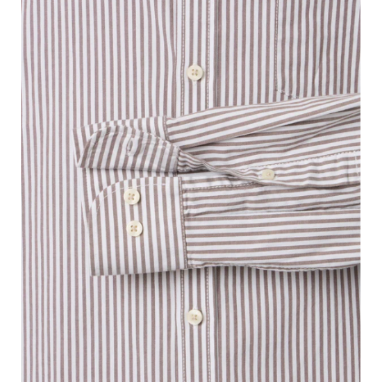 Stripe Casual Shirt Green Stripe Casual Shirt Green