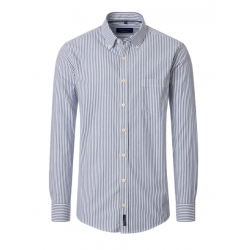 Stripe Casual Shirt - Light Blue