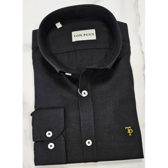 Tom Penn LS Shirt Black