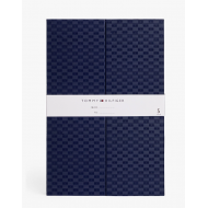 Tommy Tin Gift Box 5 Pairs Socks Black