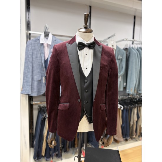 Velvet Tuxedo Blazer