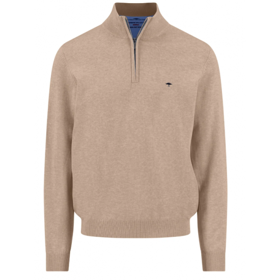 Fynch-Hatton Cotton Zip Sweater