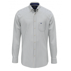 Fynch-Hatton Striped Cotton Shirt 