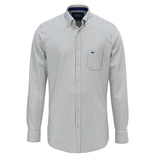 Fynch-Hatton Striped Cotton Shirt 