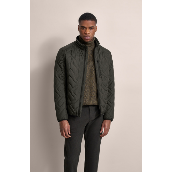 Bugatti Air Series Quilted Jacket - Khaki