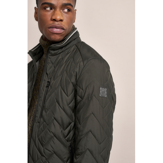 Bugatti Air Series Quilted Jacket - Khaki