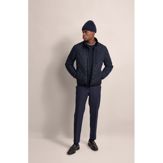 Bugatti Air Series Quilted Jacket - Navy