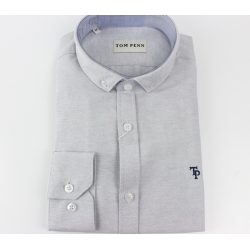 Tom Penn L/S Shirt Silver