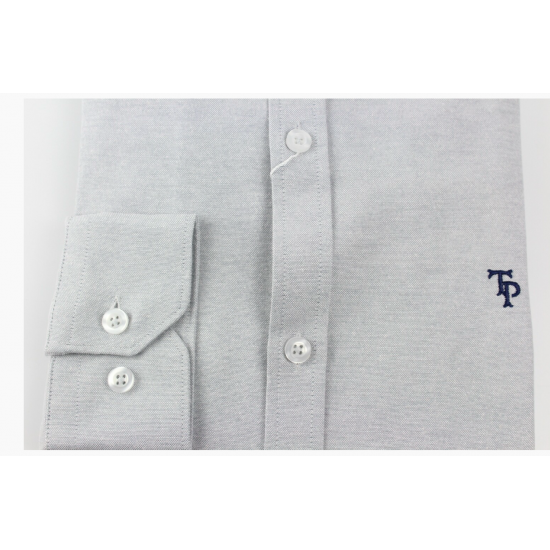 Tom Penn L/S Shirt Silver