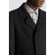 Remus Lochlan Overcoat Black  Wool Rich