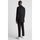 Remus Lochlan Overcoat Black  Wool Rich