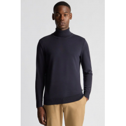 Remus Uomo Roll Neck Navy Knitwear