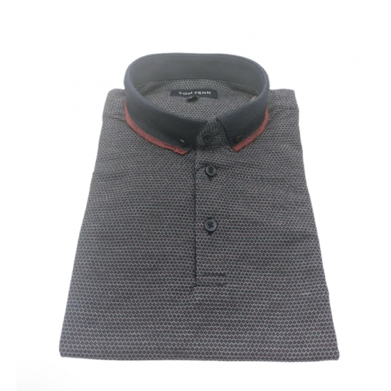 Tom Penn Knit Polo Burgundy Tom Penn Knit Polo Burgundy