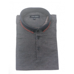 Tom Penn Knit Polo Burgundy