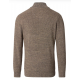 Casa Moda 1/4 Zip Knitwear Brown Casa Moda 1/4 Zip Knitwear Brown