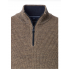 Casa Moda 1/4 Zip Knitwear Brown