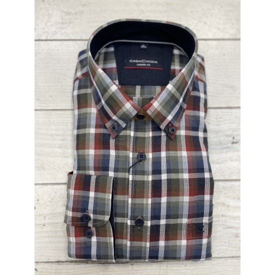 Casa Moda LS Shirt  Casual Fit Check
